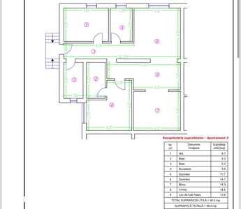 Apartament 4 camere Paulesti- Gageni