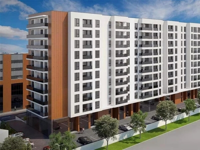 Apollo Residence Pasarela Berceni – schița apartament cu 2 camere apartament camere de la 57.15m2