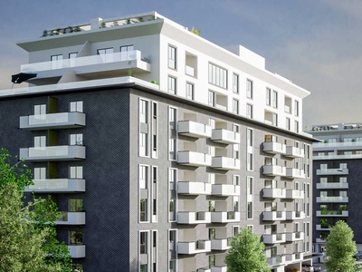 Crystal North – schița apartament cu 2 camere apartament camere de la 92.37m2