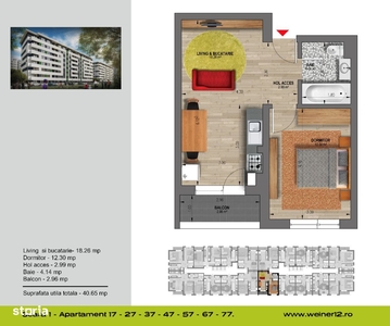 Studio 2 Camere Apartament Direct Dezvoltator Militari Weiner12
