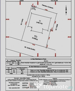 Teren 296 mp utili cu deschidere 14,5 m la strada in Pipera!