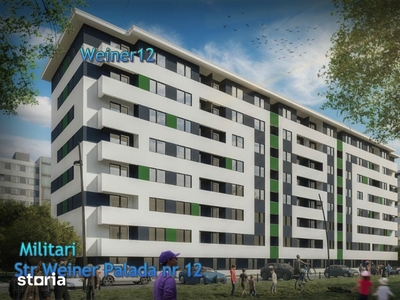 WEINER 12 - Direct Dezvoltator - Apartament 2 camere decomandat