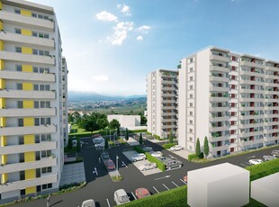 Confort Urban Park Residence – schița apartament cu 2 camere apartament camere de la 47.6m2