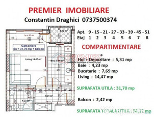 Metalurgiei - Postalionului - Garsoniera - 45871 euro