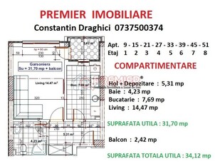 Metalurgiei - Postalionului - Garsoniera - 45871 euro