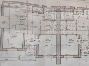 Duplex semifinisat cu 5 camere in Floresti