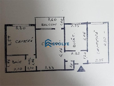 Apartament 3 camere Tatarasi Ciurchi de vanzare Tatarasi, Iasi