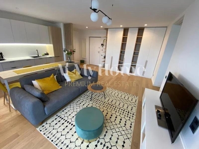 Apartament luxuriant cu 3 camere/ parcare subterana/ mobilat designer/ Promenada