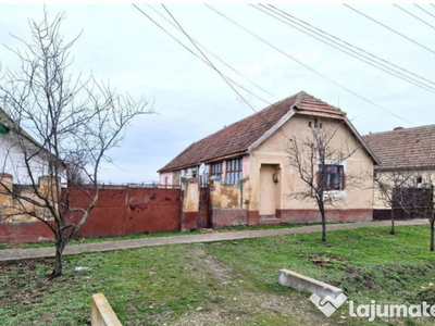 Cota 1/2 casa si teren Pustiniș, jud. Timiș-id R1992745