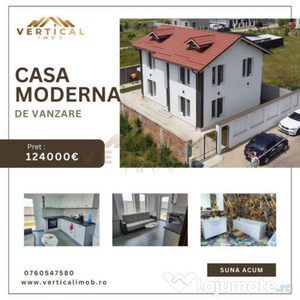 Vila 4 camere in comuna Berceni, Miorita