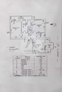 Vand apartament 3 camere Popesti Leordeni