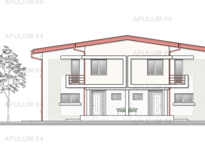 Vila tip duplex Domnesti- Ortansei.