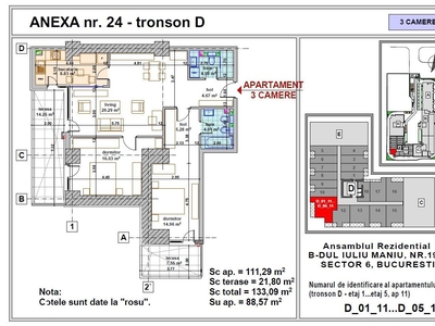 Apartament 3 camere zona Lujerului/Iuliu Maniu