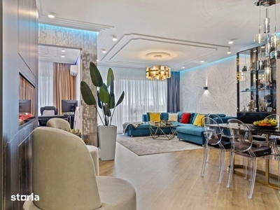 Luxury Penthouse Style Designer Apartment -104mp - Smart Home - Terasa