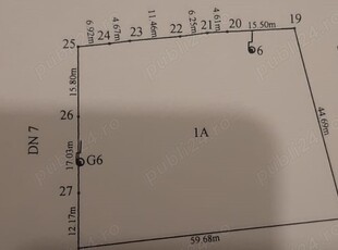 Teren intravilan Bujoreni Dn 7