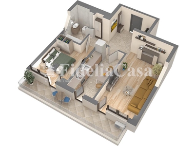 Apartament 2 camere de vanzare Podu Ros comision 0% la cumparator