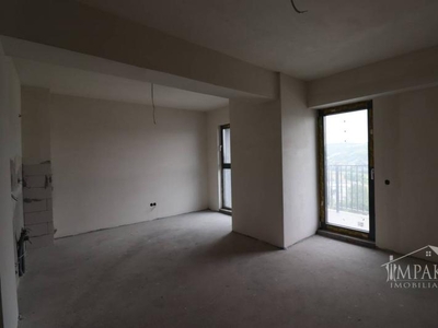 Apartament cu 2 camere, semifinisat, situat intr-un bloc nou in cartierul Manastur!