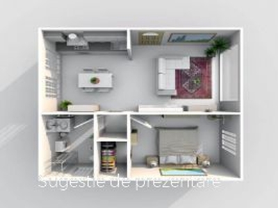 Vanzare apartament 2 camere, Centrul Nou, Drumul Carului