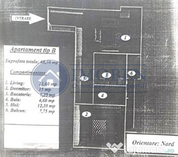 2 Camere-Etaj 1-Bloc Nou-Mobilat-Utilat-George Enescu-Dis...