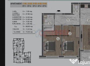 Apartament 3 Camere Lux Brancoveanu - Grand Arena