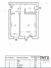 Apartament Frumoasa 2 Camere