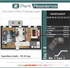 Parcul Tudor Arghezi Apartament 2 Camere Metalurgiei -