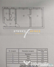 Tomis Nord apartament 2 camere parter centrala gaz