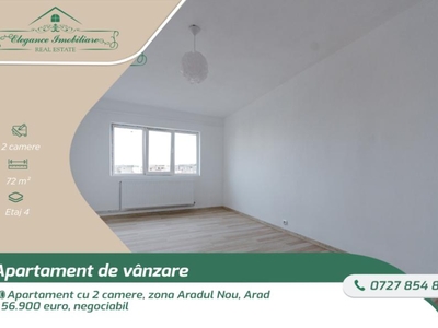 Apartament cu 2 camere in Aradul Nou