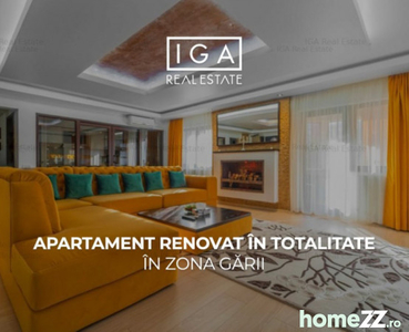 Apartament renovat in totalitate in zona Garii