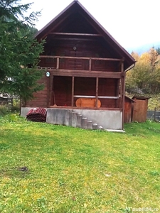 Cabana rustica din lemn statiune Borsa, Maramures