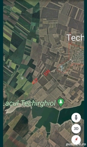 Particular vând 5ha de teren în Techirghiol cu deschidere directa la sosea