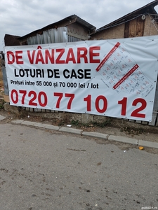 se vinde teren parcelat mai multe informați la telefon.