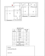 Apartament de 3 camere, decomandat, etaj 1, Nicolina 2