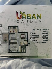 Apartament de Vanzare 2 camere Rahova teius complex urban garden