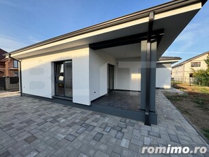 Casa individuala 5 camere semifinisata, 110mp utili, 372mp teren, zona-Kaufland