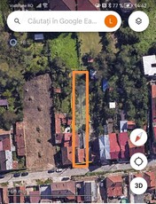 Teren ultracentral drept cca 850 mp cu casa garaj negociabil