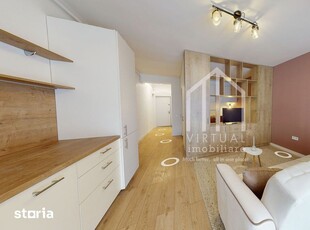 Apartament cu 1 camera, mobilat si utilat, aer conditionat