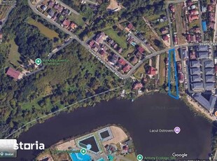 Vand teren cu deschidere la lac situat in Ramnicu Valcea- Ostroveni