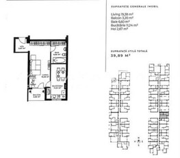 Apartament 1 camera | 40 mp | Etaj intermediar | Zona Sopor