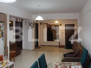 Apartament cu 2 camere open space, 55 mp, orientare N-V ,Baciu