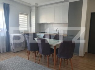 Apartament mobilat si utilat, gradina de 30 mp, 2 parcari, zona Teilor