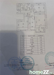 Apartament cu 3 camere de Militari Residence