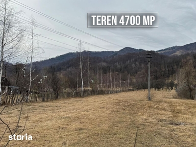 Teren, Uricani, 4700mp