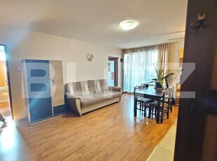 Apartament 2 camere 47 mp, balcon mare forma L, zona Petrom Baciu