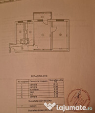 Apartament 2 camere Alexandru cel Bun, etajul 1