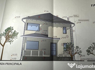 Casa in constructie, cu 4 camere, 284 mp, loclaitatea Cristi