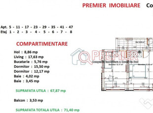 Metalurgiei - Postalionului - 3 camere - 88074 euro