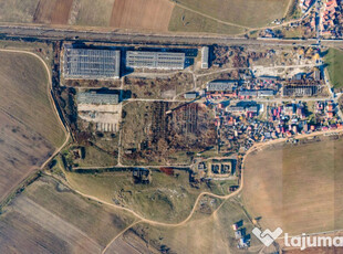 Teren industrial 13.5 ha cu constructii fosta uzina mecanica