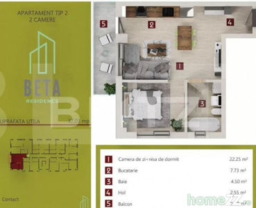 Apartament 2 camere