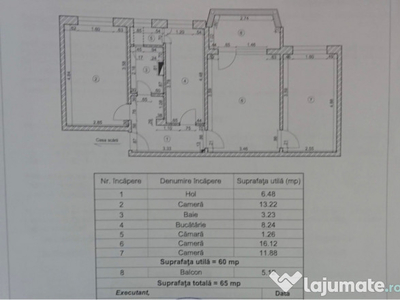 Apartament 3 camere Astra